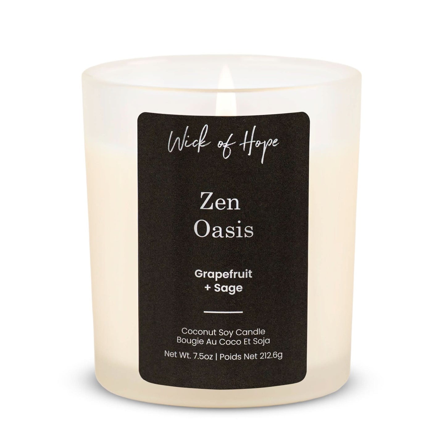 Zen Oasis Candle  | Grapefruit + Sage